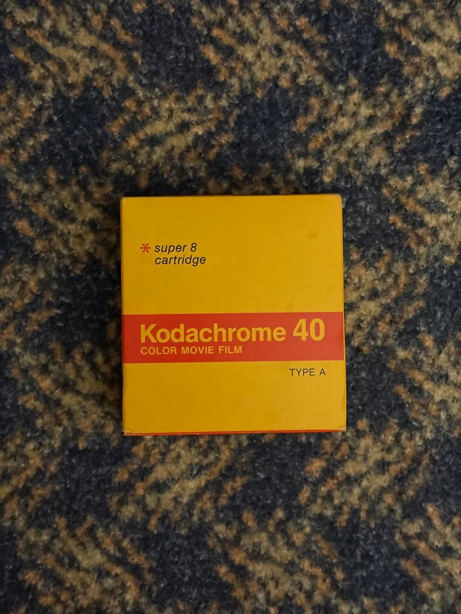 (유통기한 지난) 코닥크롬 40 슈퍼 8mm 필름