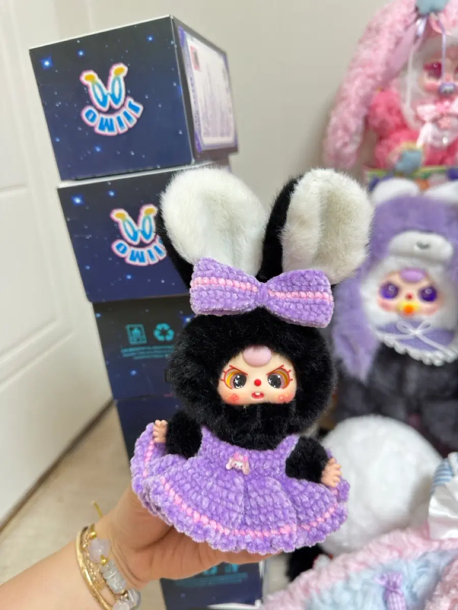 인형 뜨개옷 인형