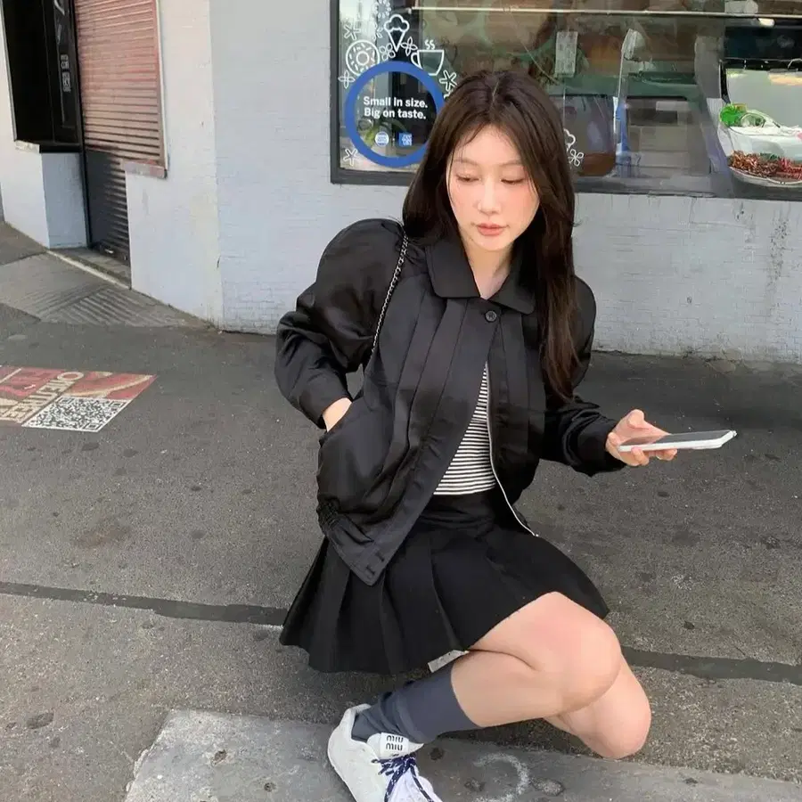 릴리코츠 레이브 봄버자켓