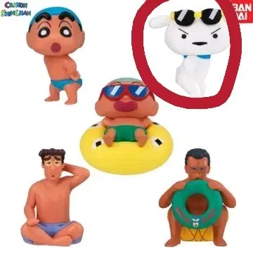 짱구는 못말려 가챠 여름방학 흰둥이 판매