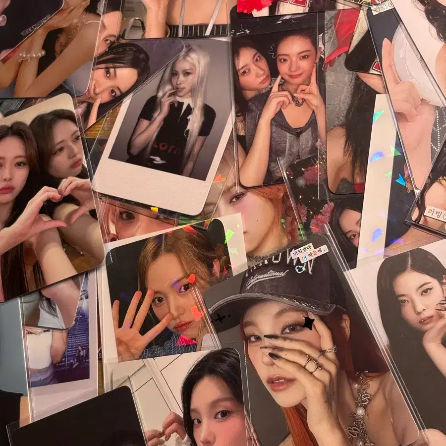 있지 포토카드 ㄹㄷㅂㅅ 있지 예지채령유나리아류진 급처
