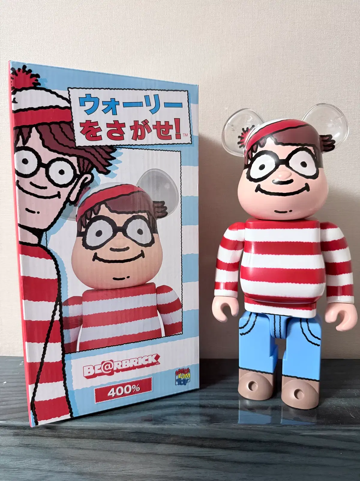 베어브릭 BE@RBRICK 월리를 찾아라 Wally 400%