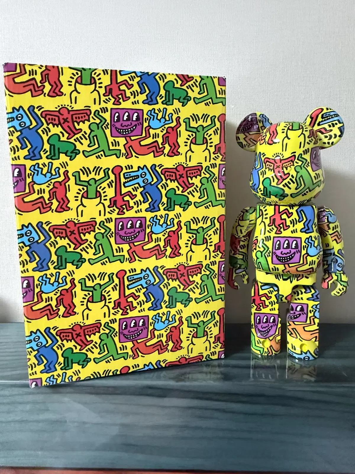 베어브릭 KEITH HARING 키스해링 #5 400% / 100% 없음