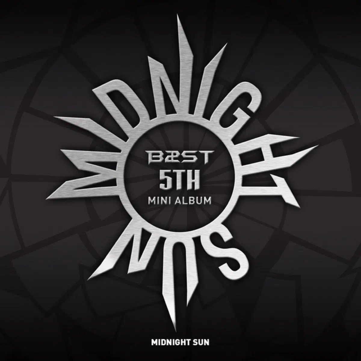 비스트 미니 5집 Midnight Sun 앨범 시디 CD