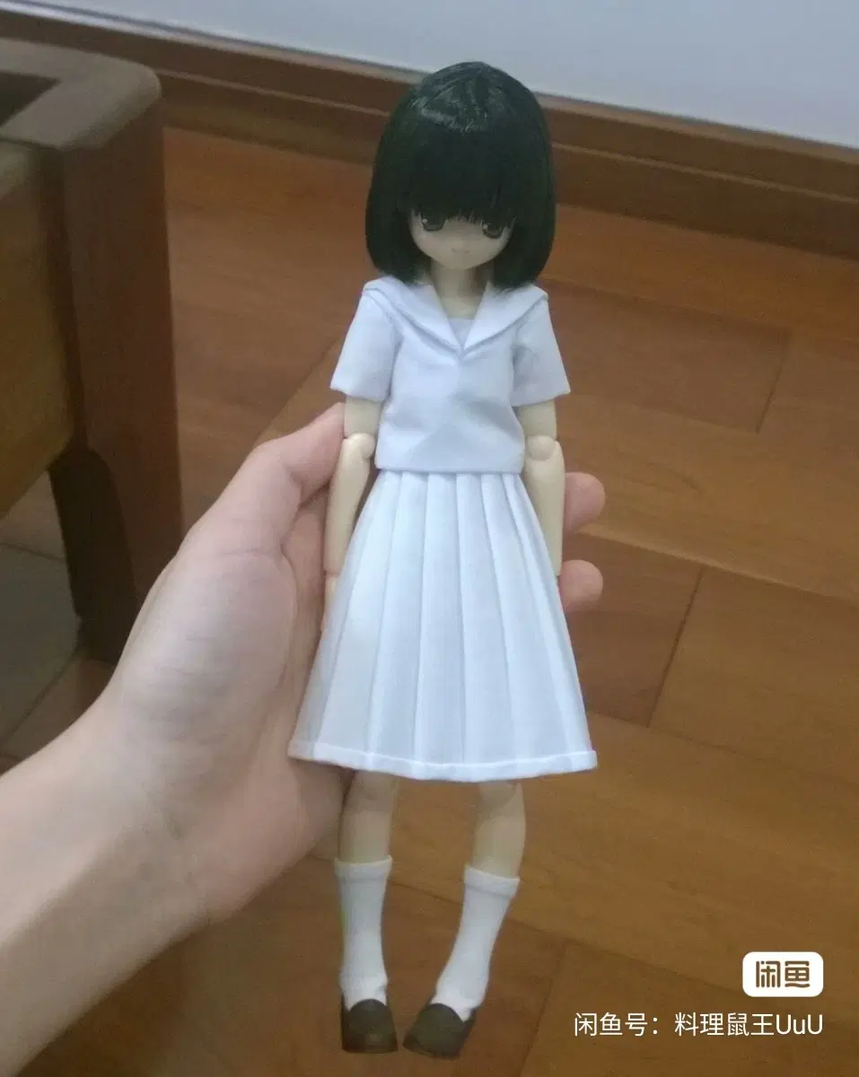 육일돌 인형 옷 화이트 세라복 교복