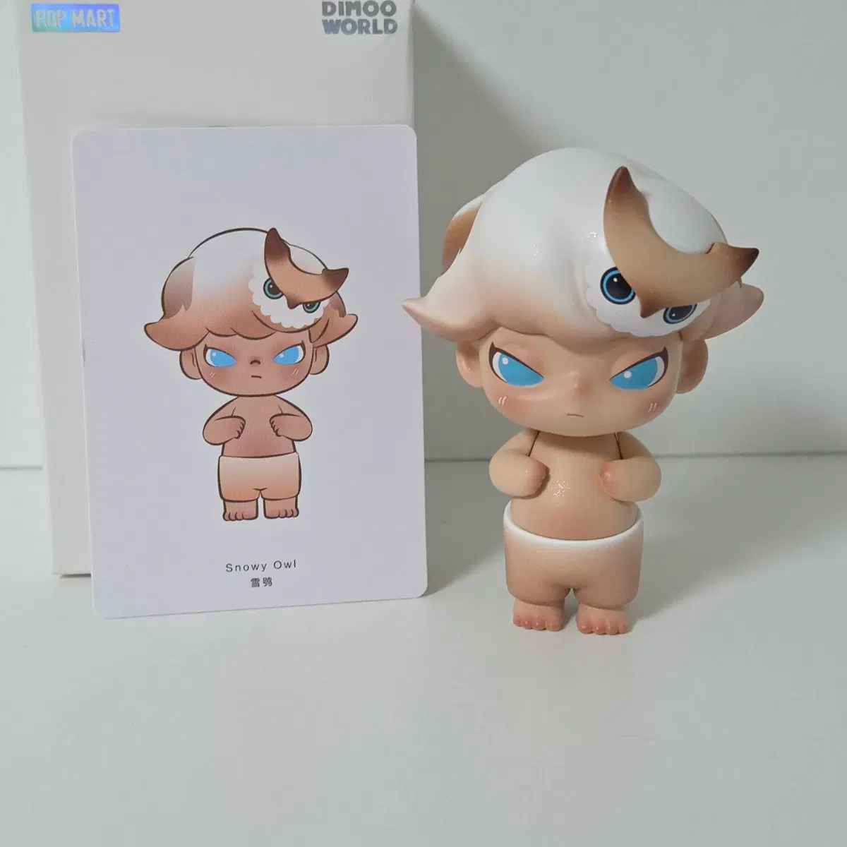 팝마트 디무 레트로 피규어 - 올빼미