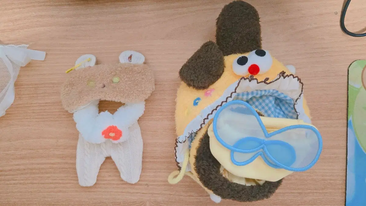 10cm 20cm 인형옷 누이옷 솜깅옷 꿀벌