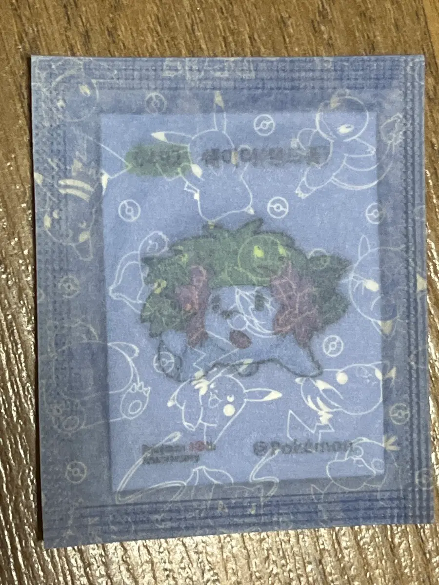 포켓몬스터쉐이미띠부씰 3800원