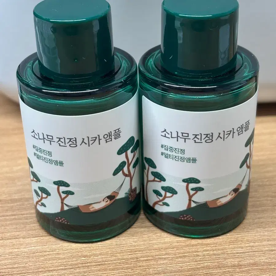 라운드랩 소나무 진정 시카 앰플 30ml*2개