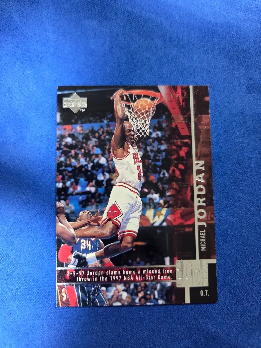 nba 1998 마이클 조던 카드 1997 NBA 올스타전