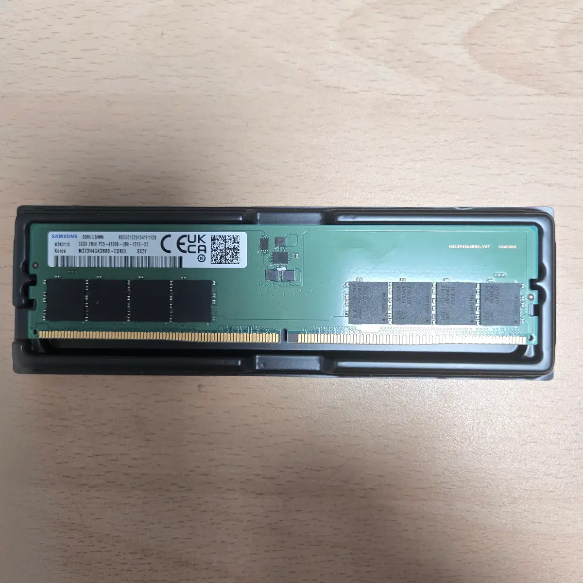DDR5 4800 32GB 메모리 1개 memtest86 pass