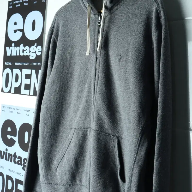 (L-2XL) 폴로 랄프로렌 집업 바람막이 점퍼자켓 그레이-H38743