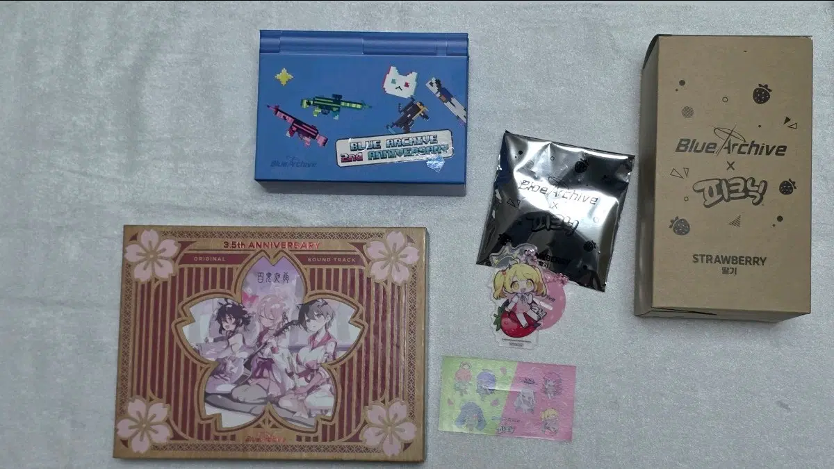블루아카이브 ost앨범, 피크닉 굿즈 일괄