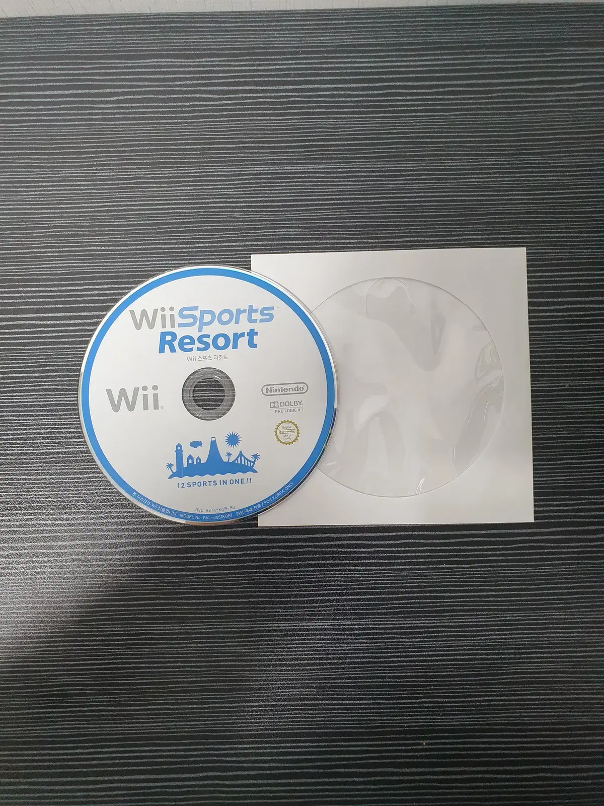 닌텐도 wii 위 스포츠리조트 알cd 정발판