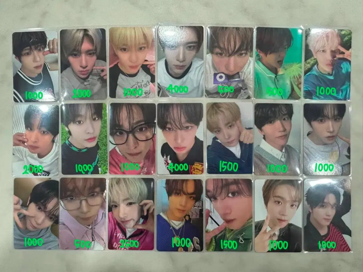 NCT 127 NCT DREAM NCT WISH 포토카드