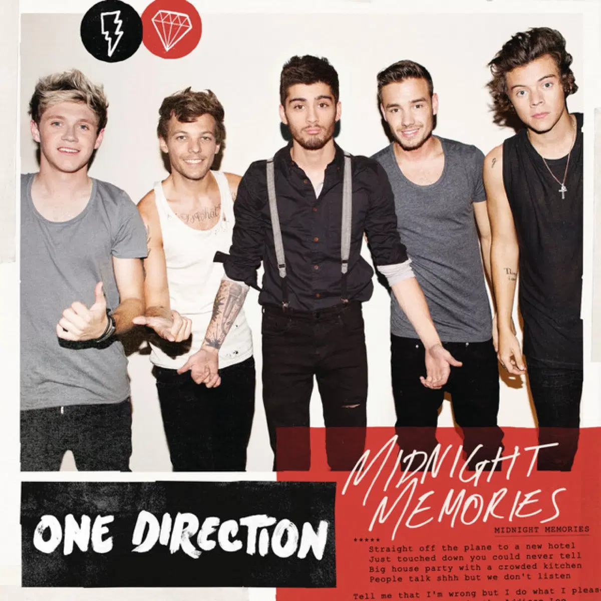 원디렉션 Midnight Memories 싱글 앨범 시디 CD 해리 스타일스