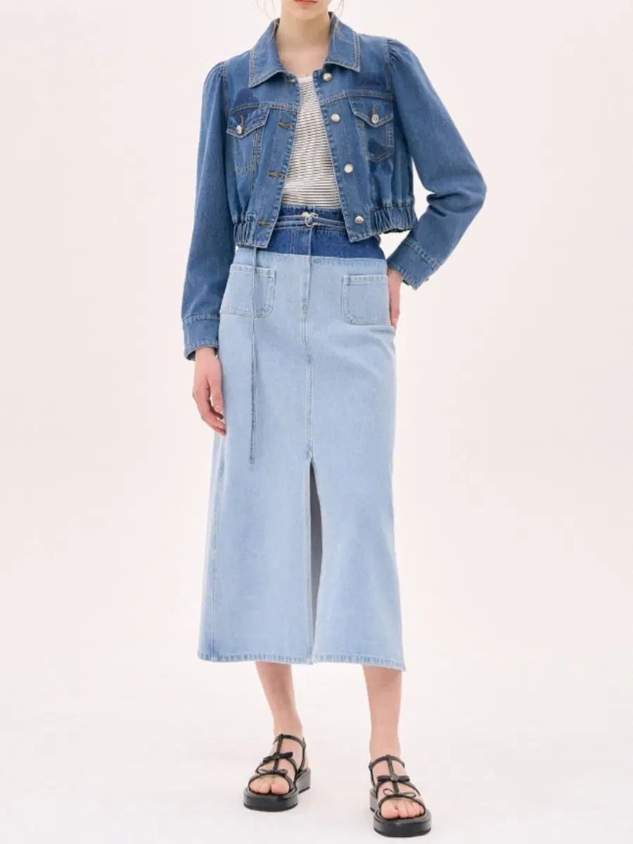 O'2nd Crop Denim Jacket