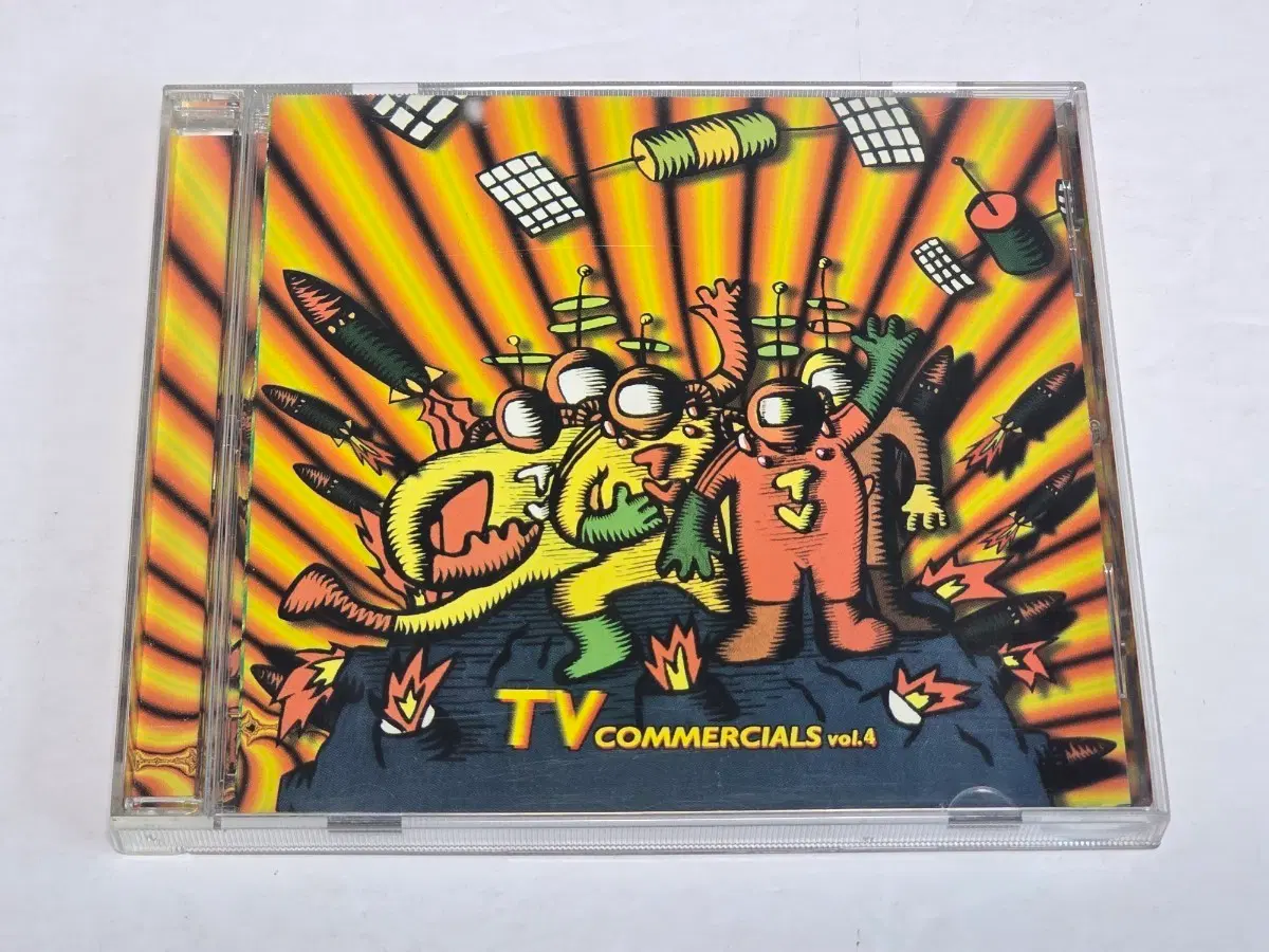 90년대 삼성뮤직 레어 음반 - TV COMMERCIALS vol.4 (TV 광고 음악 모음집)