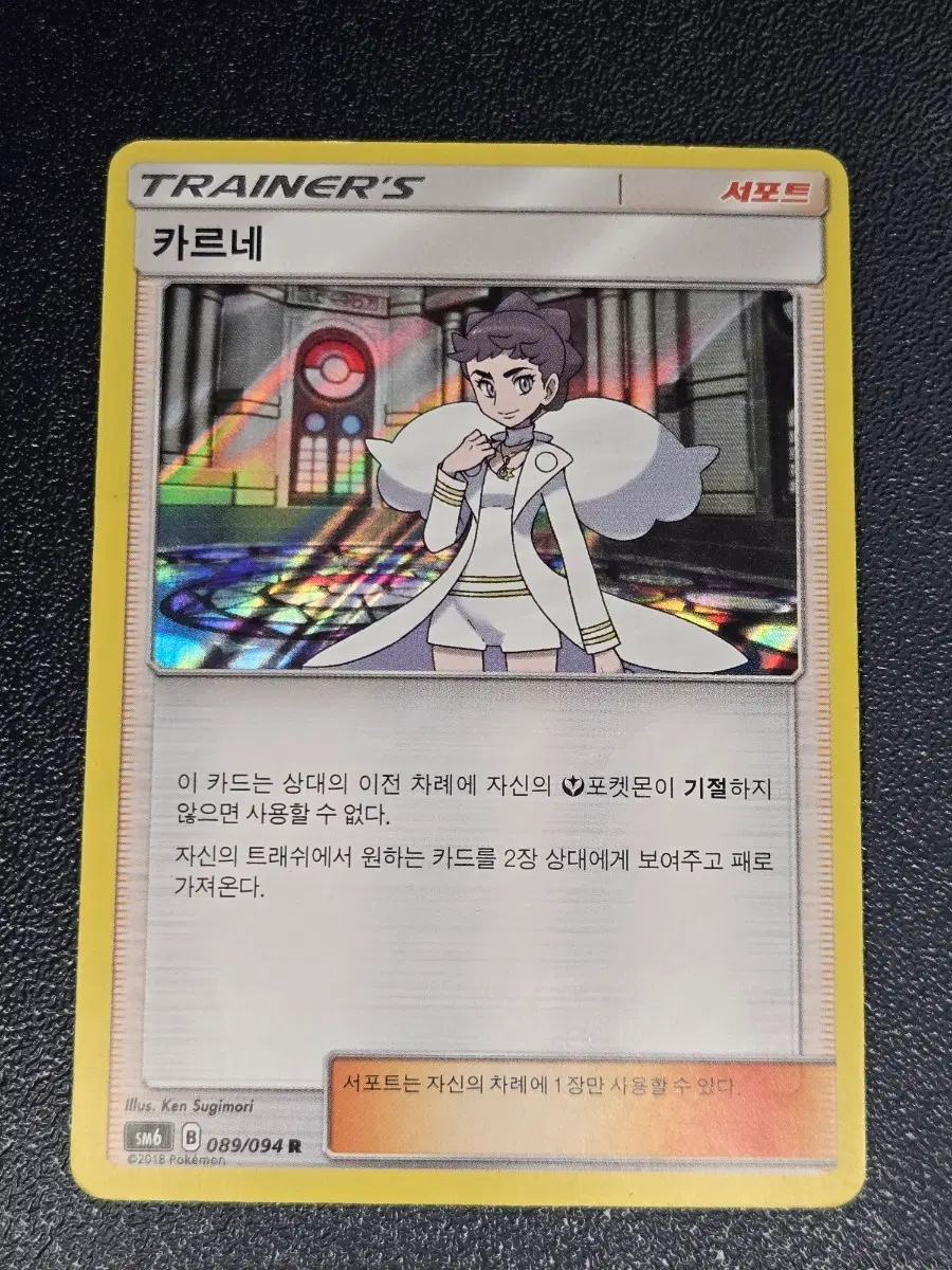 트레이너 카르네 SM6 089/094 홀로 앨범용