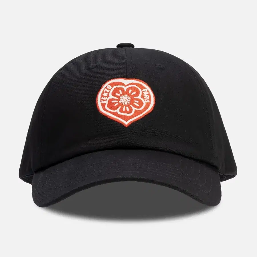 [새상품] 겐조 (KENZO) 남녀공용 보케 하트 자수 볼캡 블랙 FREE