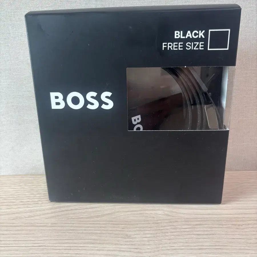 BOSS 벨트 블랙 프리사이즈