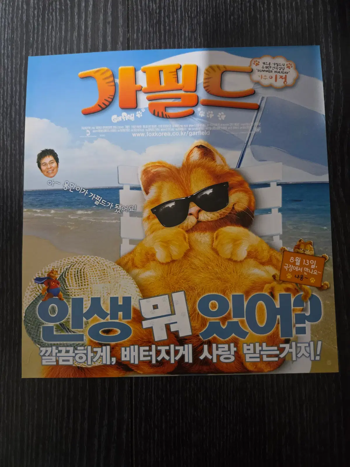 가필드/영화전단지/영화자료/고전희귀