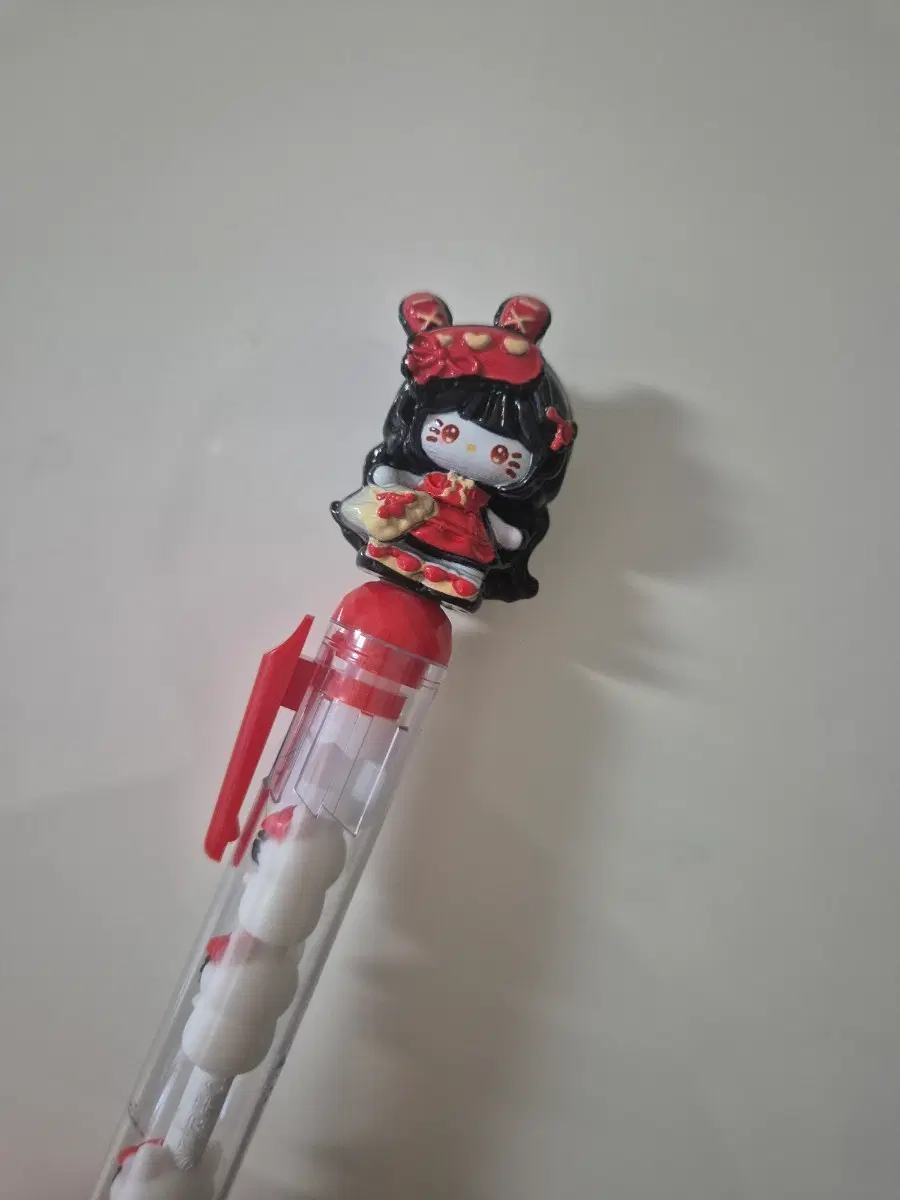 레드 산리오 키티 수제 닌텐도 터치펜