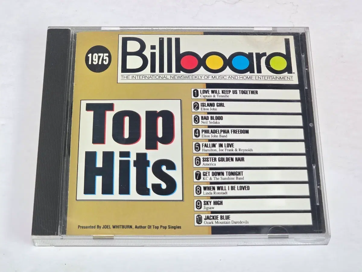 빌보드 톱 히츠 1975 팝 콤필레이션 정품 오리지널 CD (Billboard Top Hits 1975)