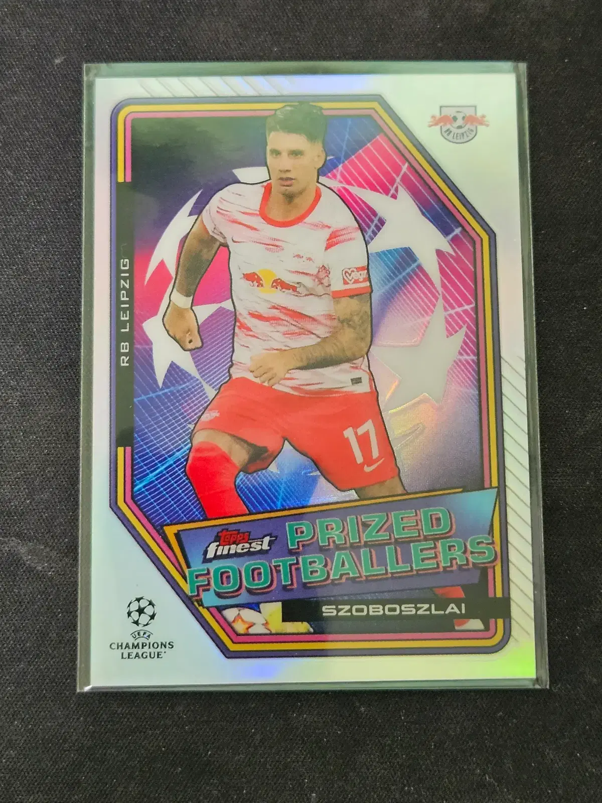 탑스 축구카드 (Topps Finest) - 소보슬라이