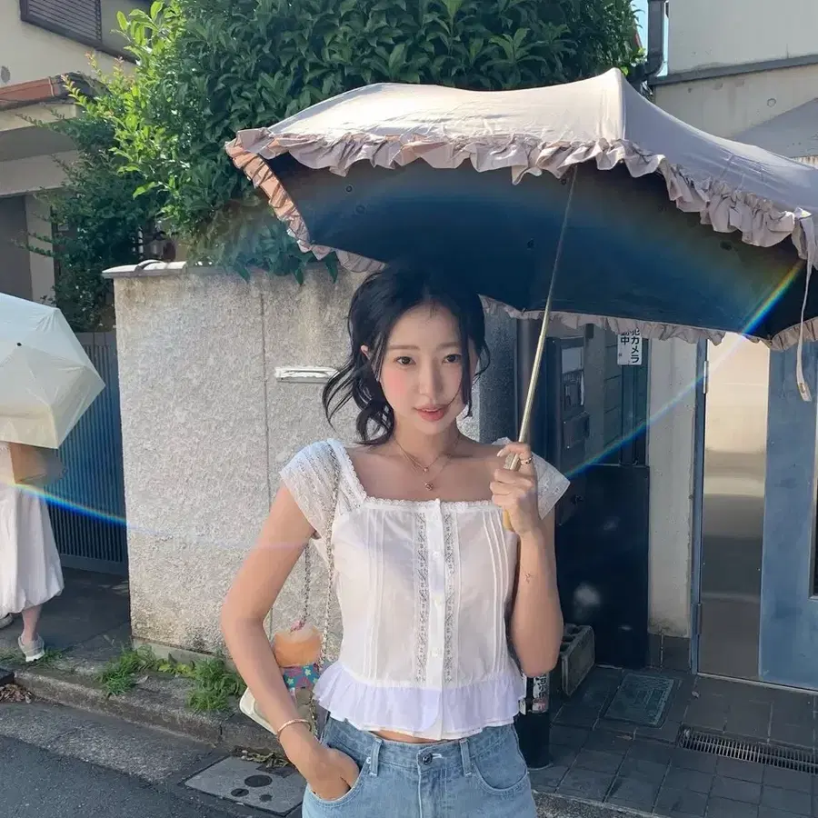 시예 데이데님 롱S (택 있는 새상품)