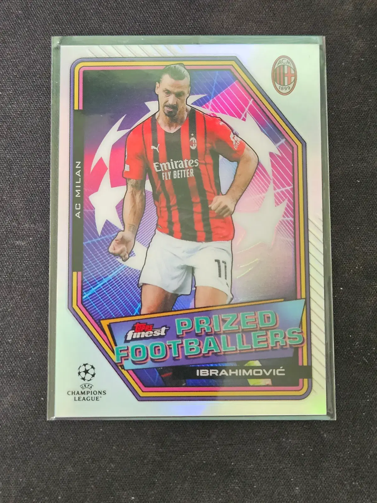 탑스 축구카드 (Topps Finest) - 즐라탄