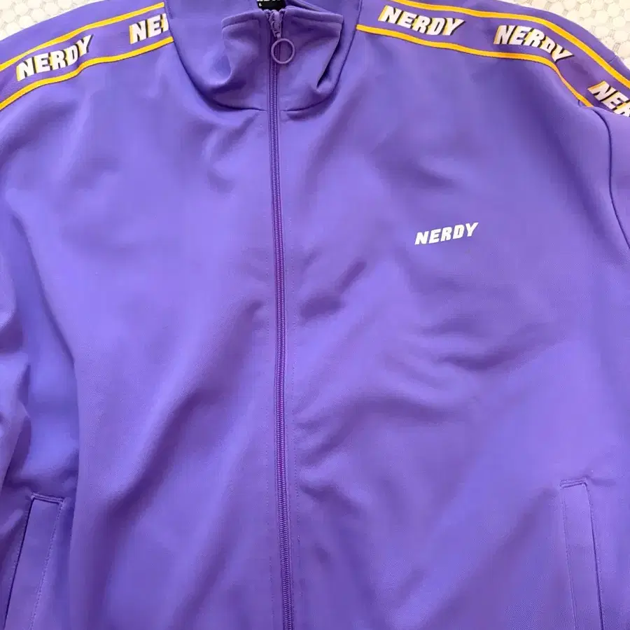 NERDY 트랙 자켓 퍼플