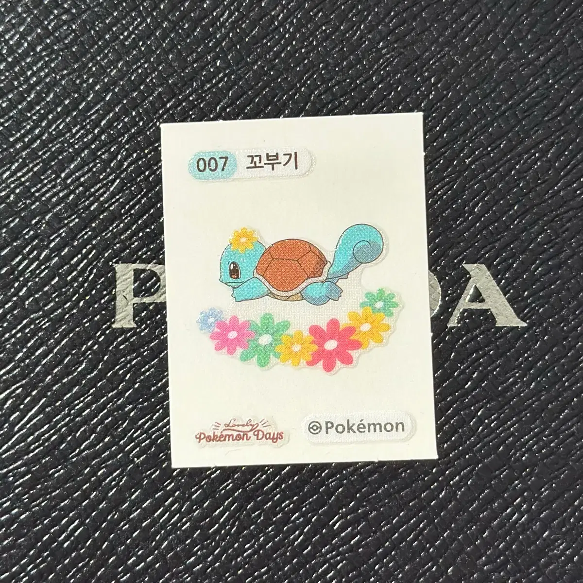 러블리 꼬부기 007 포켓몬 띠부실