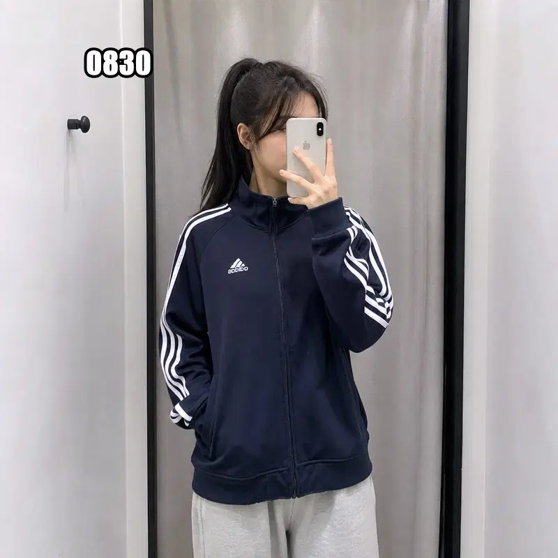 M 아디다스 마샬아츠 삼각로고 트랙탑 져지