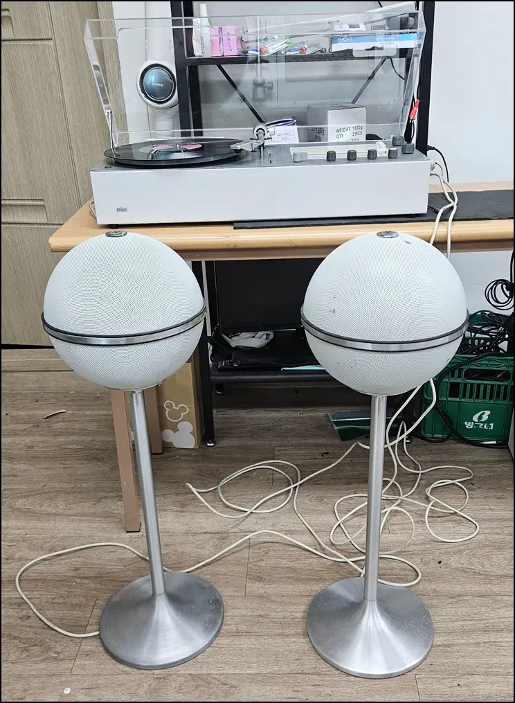 [중고] 브라운(Braun Audio) 310 + 그룬디히(Grundig) Audiorama 4000 조합 일괄 판매