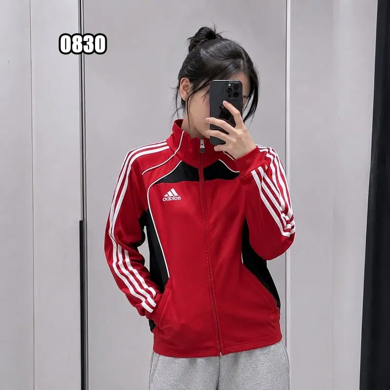 M 아디다스 올드스쿨 클라이마쿨 배색 트랙탑 져지 자켓