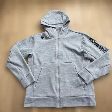 DESCENTE MoveSport 후드티 그레이
