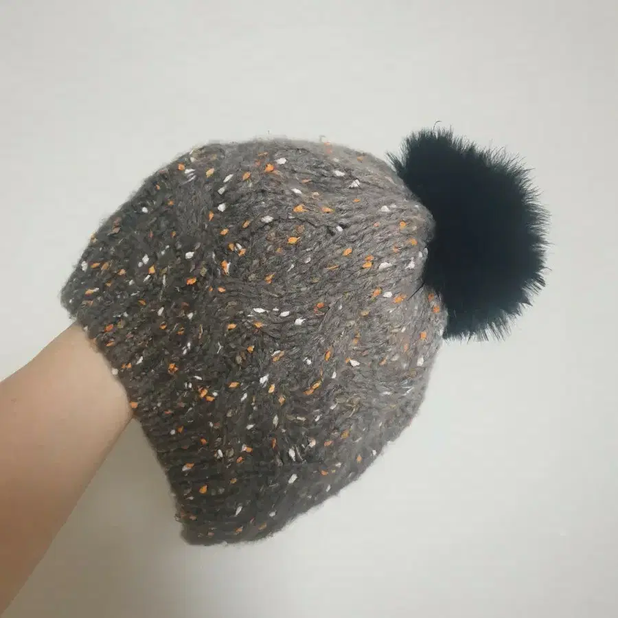 보카시 니트 비니 방울모자 겨울모자 여성모자