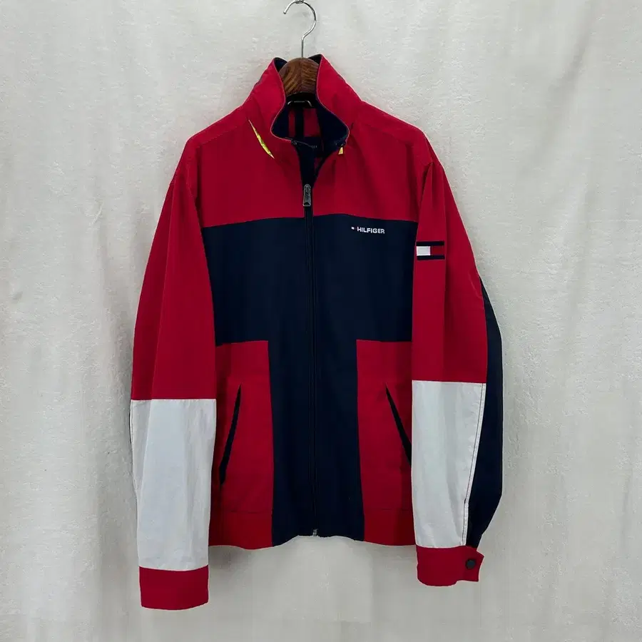 [TOMMY HILFIGER] 타미힐피거 올드스쿨 배색 바람막이