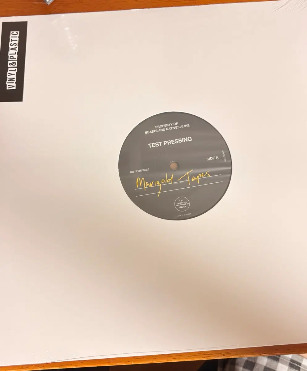 이센스 marigold tapes LP