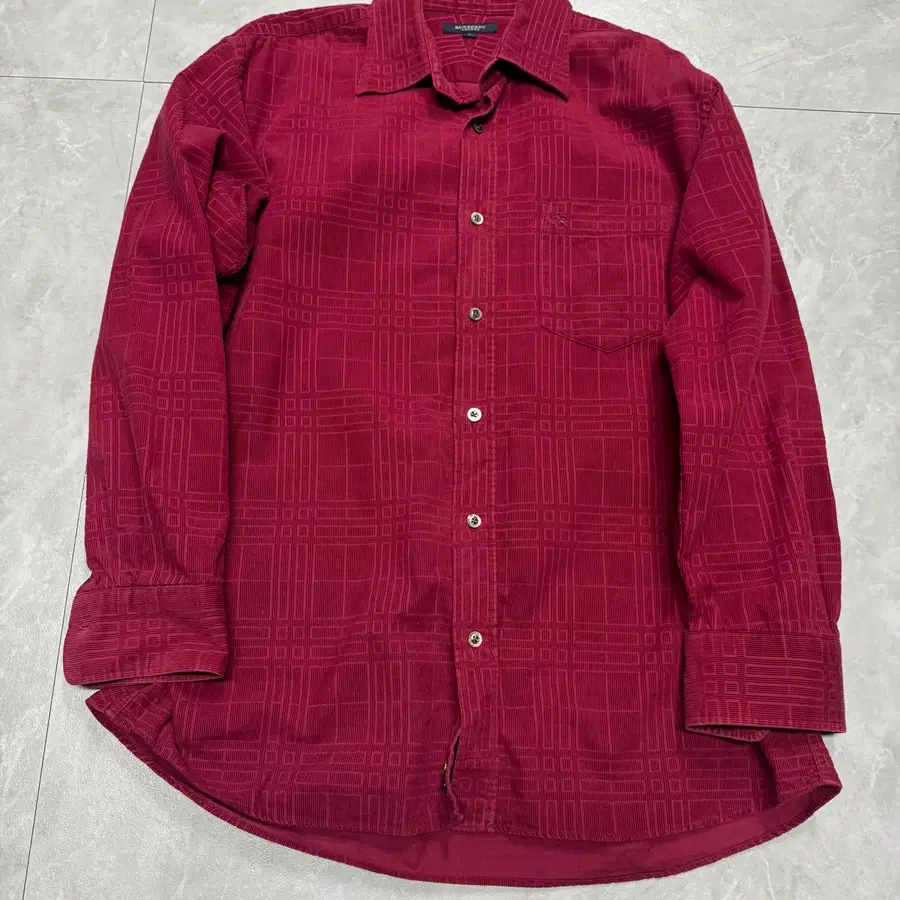 100 버버리 Burberry 코듀로이 셔츠