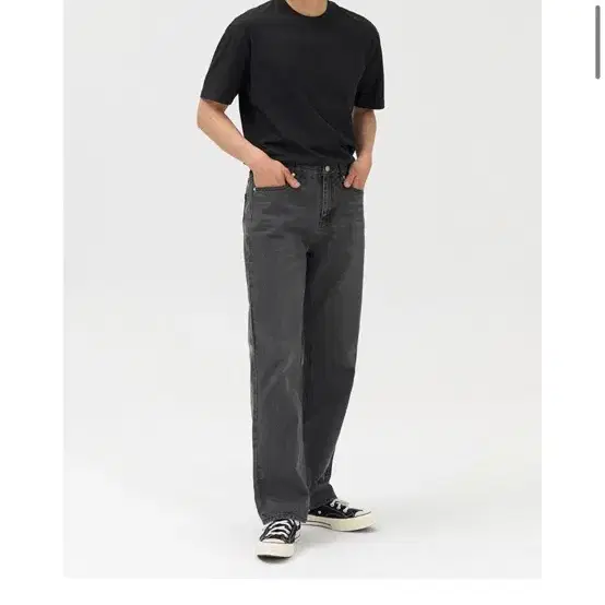 토피 데님 팬츠