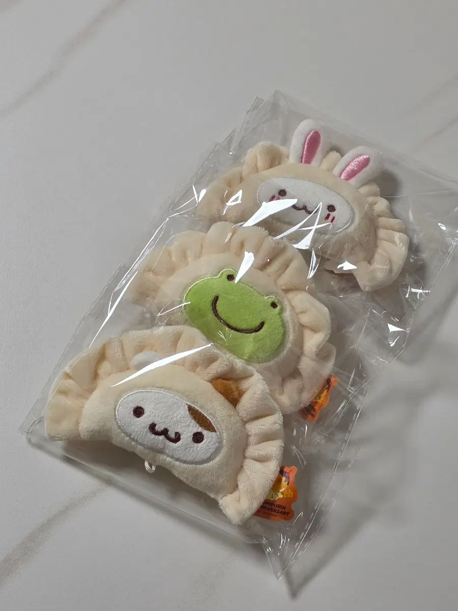 폼폼푸린 머핀 와앙만두 팝업 교자페이스 가방걸이 일괄