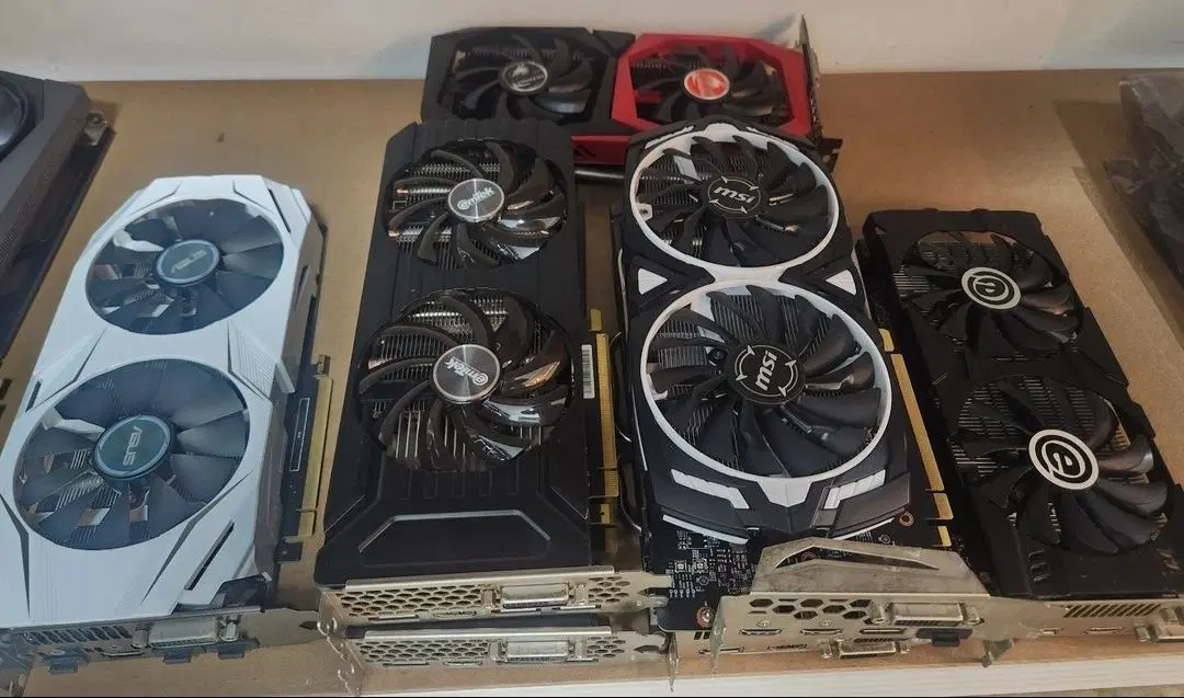 여러브랜드 GTX1060 그래픽카드 여러개 싸게 팝니다