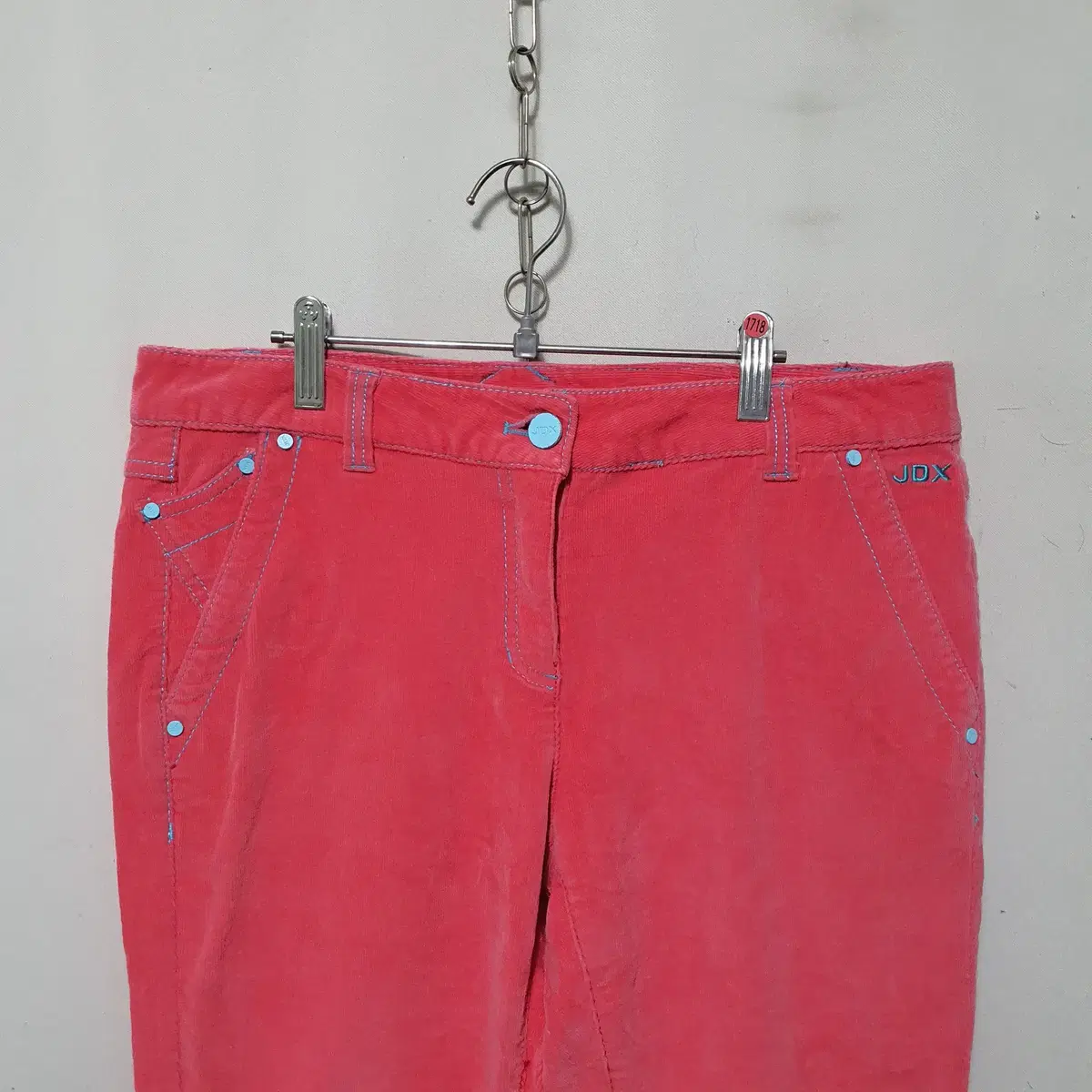 1718) JDX 여성 골덴 골프바지 76