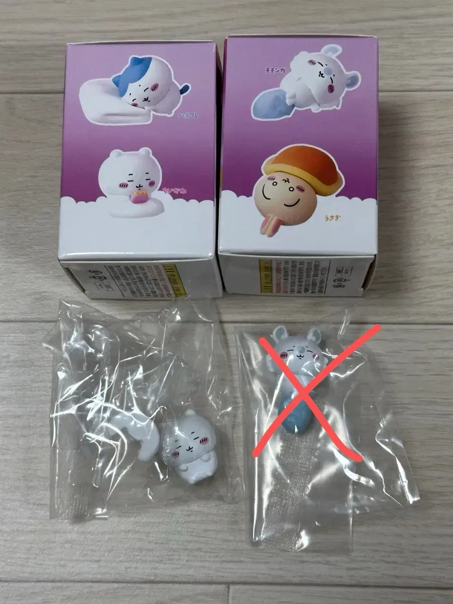 잠자는 먼작귀 피규어 치이카와, 모몽가