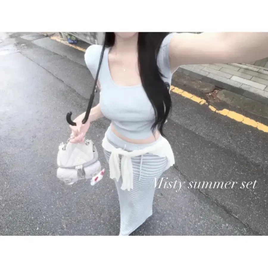 글램니 스프라이트 투피스 세트
