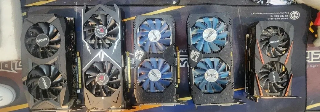 RX580 / RX570 4G 8G ( GTX1060 동급) RX460 그래픽카드 싸게 팝니다
