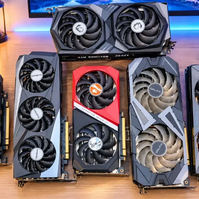 기가 갤럭시 MSI 컬러플 RTX3060 12G 그래픽카드 싸게 팝니다