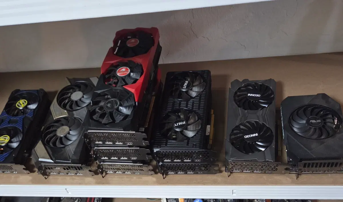 기가 갤럭시 MSI 컬러플 RTX3060 12G 그래픽카드 싸게 팝니다